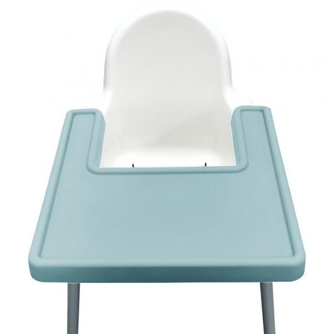 Silicone reusável feito sob encomenda do cadeirão que janta Mat Silicone Baby Toddler Placemat