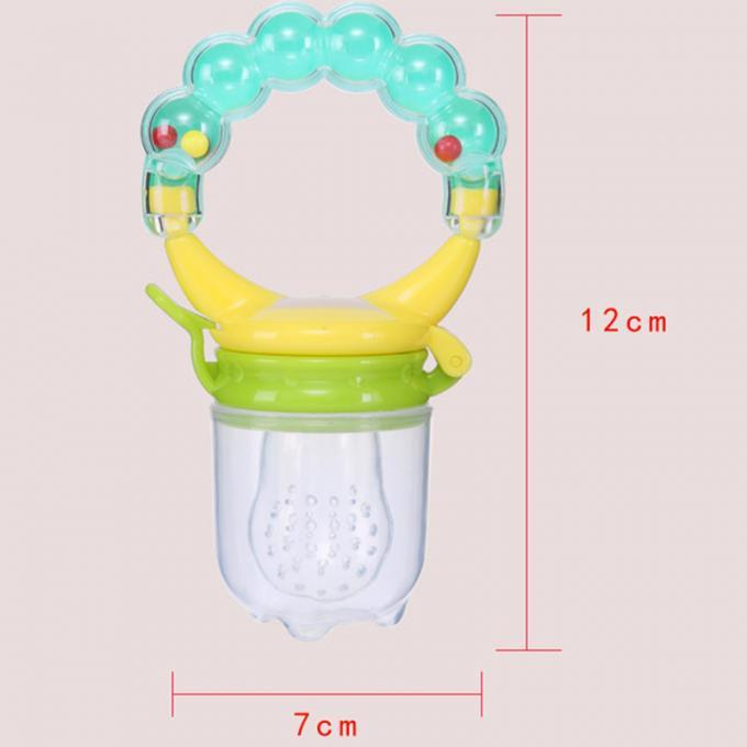 Alimentador livre por atacado do bebê do alimento do fruto fresco da chupeta do silicone de Bpa