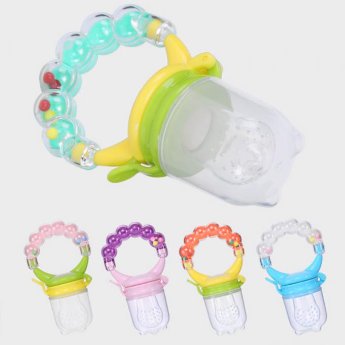 Alimentador livre por atacado do bebê do alimento do fruto fresco da chupeta do silicone de Bpa