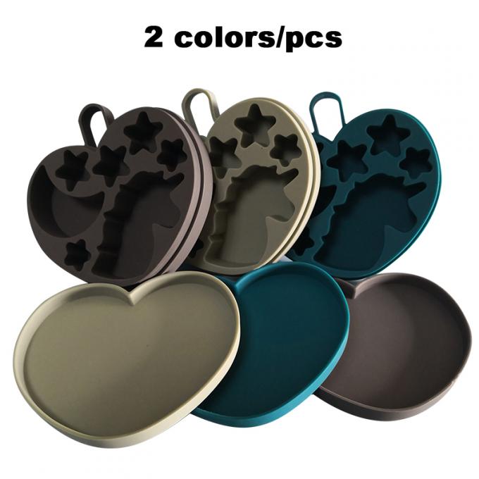 As ferramentas do gelado moldam o silicone livre por atacado de DIY BPA com a tampa para o silicone seguro das ferramentas 100%food do bolo das crianças, moldes livres de BPA