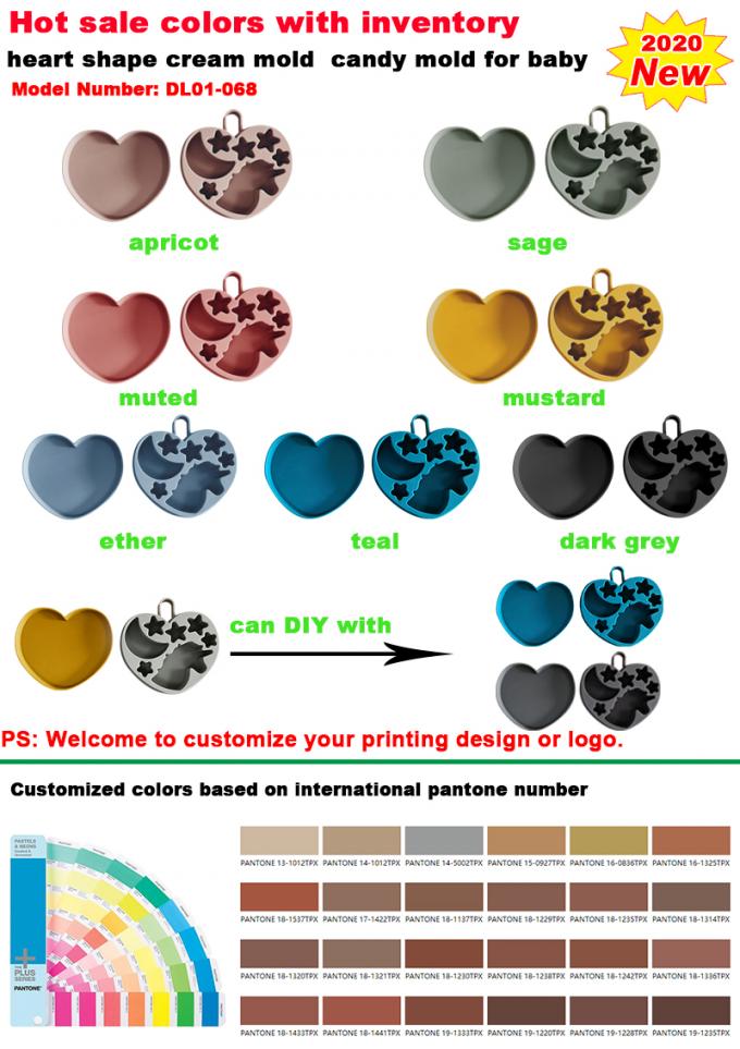 As ferramentas do gelado moldam o silicone livre por atacado de DIY BPA com a tampa para o silicone seguro das ferramentas 100%food do bolo das crianças, moldes livres de BPA