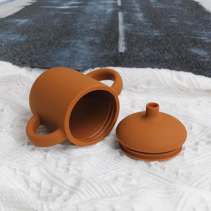 2021 bebês os mais atrasados do projeto para usar o copo do silicone das crianças do produto com o copo sippy do bebê do silicone da palha
