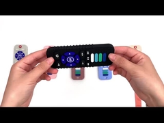 Meses dados forma remotos de Teether Toy For Infants 3+ dos produtos do silicone do bebê da tevê