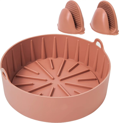 Widely Used Patel Color Air Fryer Silicone Pot Safe In Sterilizer
