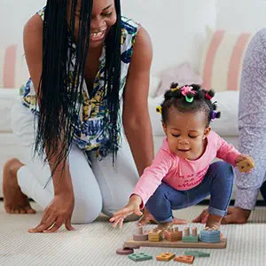 Geometric Figure Shape Sorter And Color Stacker Preschool Kids Wood Gifts