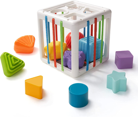 Baby Blocks Colorful Textured Ball Sorting Games For Fine Motor Skills Early