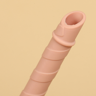 Eco Friendly Edible Soft BPA Free Silicone Straws Reusable ODM For Juice Drinking