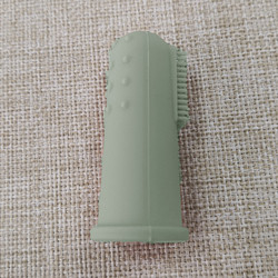 Apricot Baby Silicone Products Soft Finger Toothbrush With Packaging Box