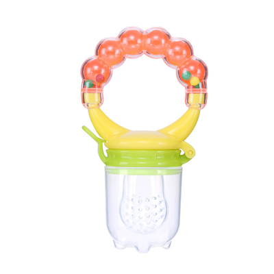 Nitrosamine Free PP Silicone Pacifier Holder resh Baby Fruit Food Feeder
