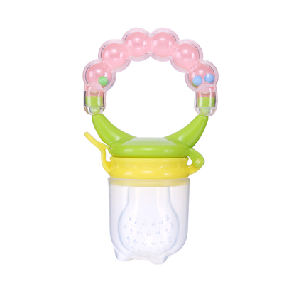 Nitrosamine Free PP Silicone Pacifier Holder resh Baby Fruit Food Feeder
