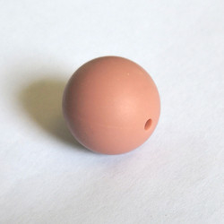 Round 19mm Silicone Beads Baby Silicone Teething Jewelry for Pendant