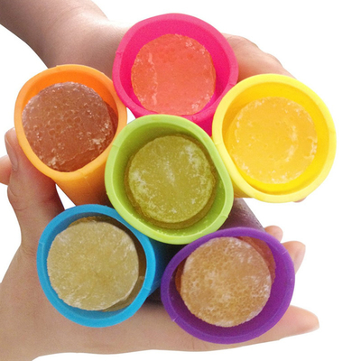 OEM Custom Silicone Ice Cream Pops Popsicle Molds Lollipop Freezer FDA