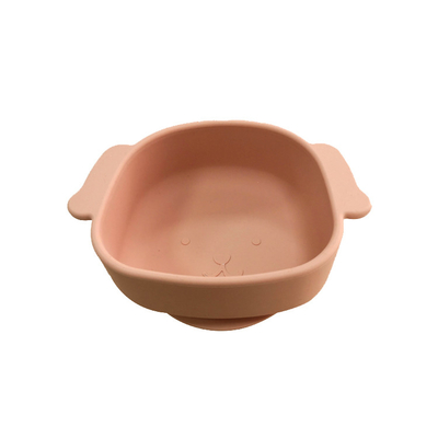 SGS BPA PVC Free Baby Feeding Silicone Suction Bowl Eco Friendly