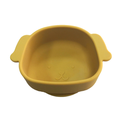 SGS BPA PVC Free Baby Feeding Silicone Suction Bowl Eco Friendly