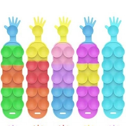 High Quality Cute Anti-stress Squidopops Fidget Toys Safe in Dishwasher