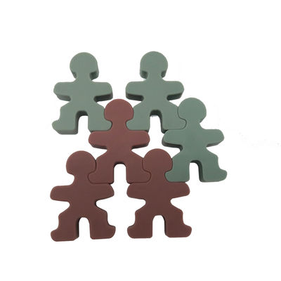 Produtos de silicone para bebés leves, não tóxicos e de textura lisa